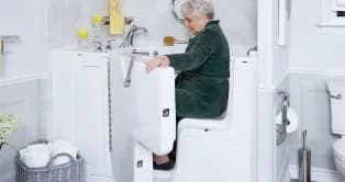 Safe and accessible walk-in bathtubs
